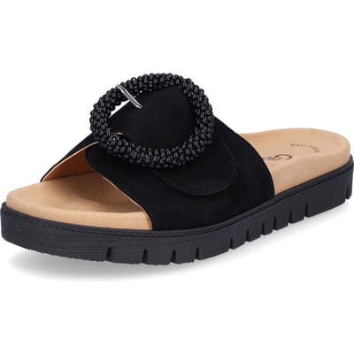 Gabor Sandalen zwart Suede - Dames - Maat 37