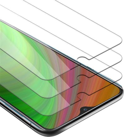 Cadorabo 3x Screenprotector geschikt voor Alcatel 1S 2020 - Beschermende Pantser Film in KRISTALHELDER - Getemperd (Tempered) Display beschermend glas in 9H hardheid met 3D Touch