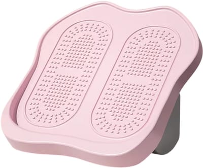 Verstelbare Hellende Plaat Kalfstrekplank – Kuitstretch Board voor Oefeningen, Fysiotherapie en Verlichting van Plantaire Fasciitis - Roze
