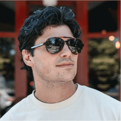 Vallon Elmore Zonnebril (Maat - OS, Kleur - Dark Tortoise / Polarized)