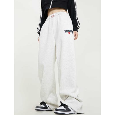 Jazzdans Sportbroek, Garderobebroek voor Dames Herfst Nieuw Lente en Herfst Broek 2XL white