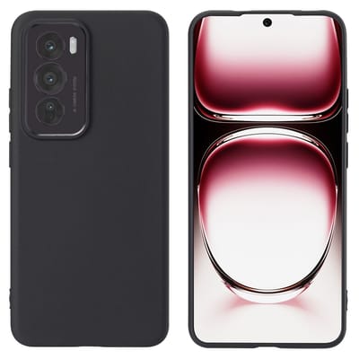 imoshion Hoesje - Geschikt voor Oppo Reno 12 Pro - Color Backcover - Zwart