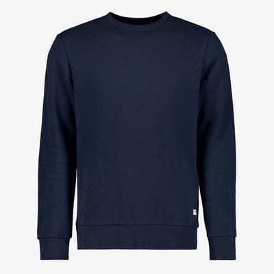 Produkt heren sweater donkerblauw - Maat S