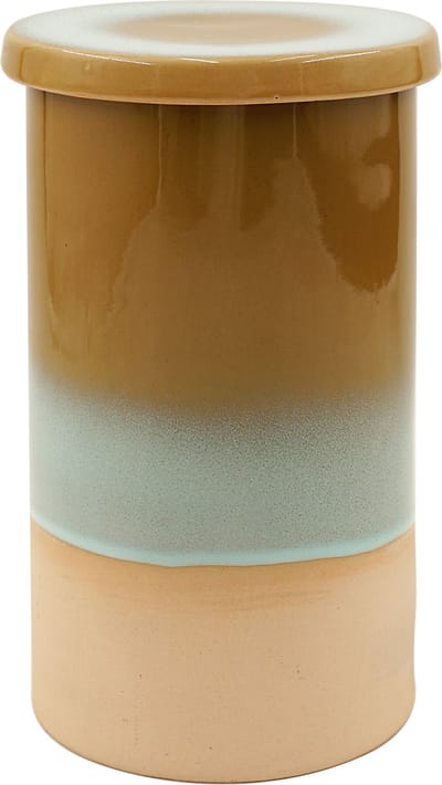 BePureHome Packet Opbergpot - Keramiek - Caramel - 21x12x12