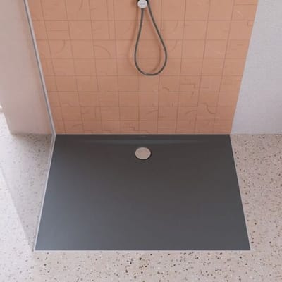 KALDEWEI SUPERPLAN ZERO 1544-5 shower tray with tub support extra flat 111 x 101 cm 354447980674