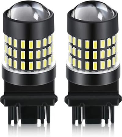 TLVX T25 3157 P27W LED Autolampen / Canbus / Kleur 6000K / Wit licht / Duplo LED / Stadslicht / Dagrijverlichting / DRL Duplo lampen LED / Achterlichten / Remlicht / 12V / Autolamp / Achterlamp / CANBUS / 2 stuks