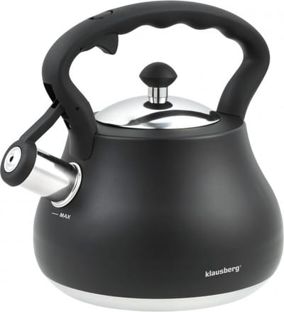 Klausberg KB-7446  fluitketel - 2,7L - rvs - alle warmtebronnen