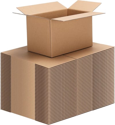 Verzenddozen - Kartonnen Dozen - Kleine Pakketten Verzenden - Snel Te Monteren - 8x5x5 cm - Bruin