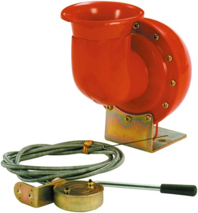 Autoclaxon met Kabel - Hoorn Auto - Signaal Geven - 12 Volt Spanning - 178 kg - Zwart