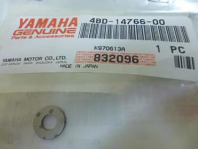 Lot de 8 rondelle de protection de pot d'échappement pour quad Yamaha 350 YFM big bear Après 1992 4BD-14766-00-00 Neuf