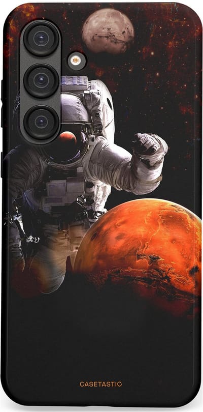 Casetastic Hoesje Geschikt voor Samsung S25 Plus - Stijlvolle Beschermende Duo-layer Case - Stellar avontuur