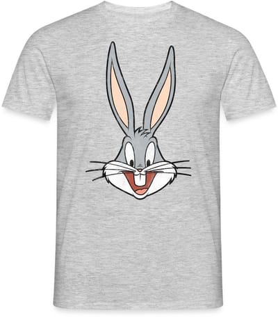 Looney Tunes Bugs Bunny Distressed T-Shirt Heren