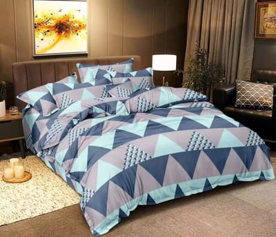 Dekbedovertrek Micropercal - Lits-Jumeaux - 240 x 220 cm - Fluxis