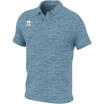 Polo Errea Carlos Korte Mouw Ad Lichtblauw - Sportswear - Volwassen