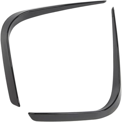 1 Paar Voorbumper Spoiler Helder Zwart Links Rechts Splitter Trim Past Op X5 G05 M Sport 2019 tot