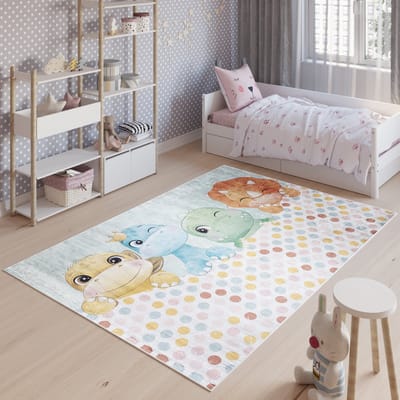 Tapiso Emma Vloerkleed Kinderkamer Babykamer Kinderen Speelmat- 80x150