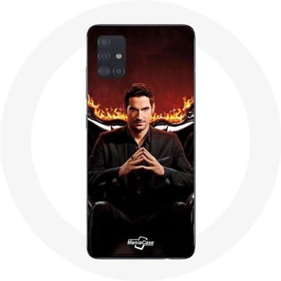 Samsung Galaxy A51 hoesje Lucifer Morningstar Series Seizoen 3