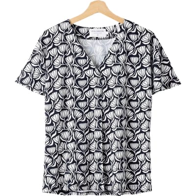 Dames-T-shirt met V-hals Holebrook Ellen