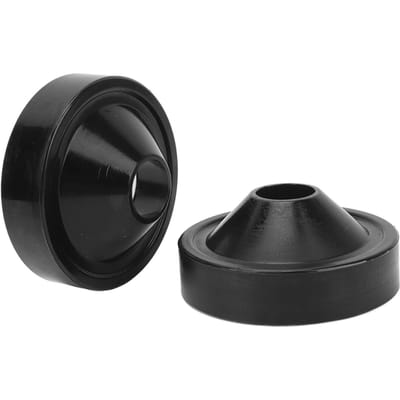 Veerringenset 2 inch Voor 1 inch Achter Schokdemping Uitlijning Verhogingskit Vervanging Voor Wrangler JK JKU 2WD 4WD 2007 tot black