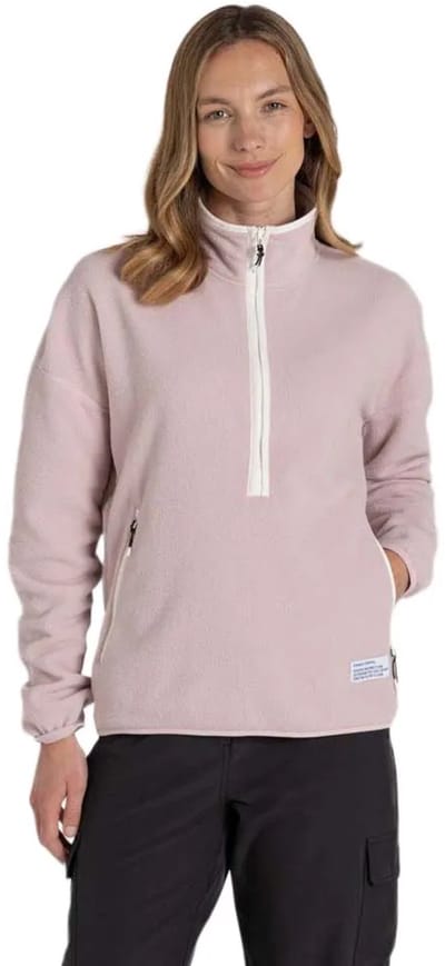 Craghoppers Co2 Renu Fleece Met Halve Rits Roze 34 Vrouw