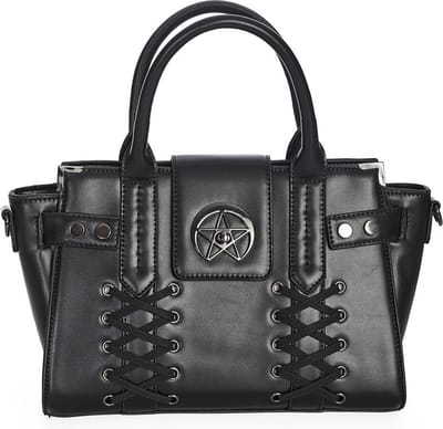 Banned Through the Darkness Handtas zwart - Polyester - Gothic, Rock wear