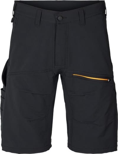 Kansas Handwerker-Stretch-Hose Evolve Stretch-Shorts Schwarz-C48