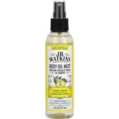 J R Watkins, Body Oil Mist, Lemon Cream, 6 fl oz (177 ml)