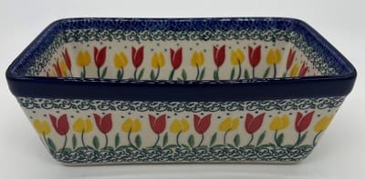 Bunzlau keramiek cakevorm tulp