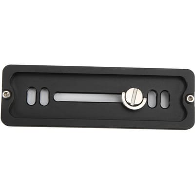 Snelkoppelingsplaat met 1/4 inch schroef en D-ringschroef Past voor Arca Swiss Standaard voor Camera 120MM black