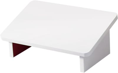 Voetenbankje - Beensteun Opstapje - Comfortabel Zitten - Natuurlijke Houtstructuur - 30 Cm Hoog