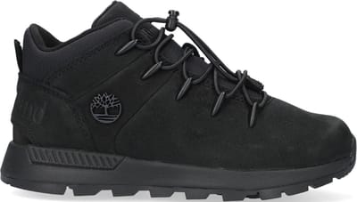 Timberland Sprint Trekker Mid Kids Veterboots - Laarzen Met Veters - Jongens - Zwart - Maat 31