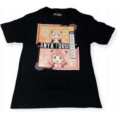 Koszulka T-shirt męski okrągły dekolt SPENCER'S SPY X FAMILY XL