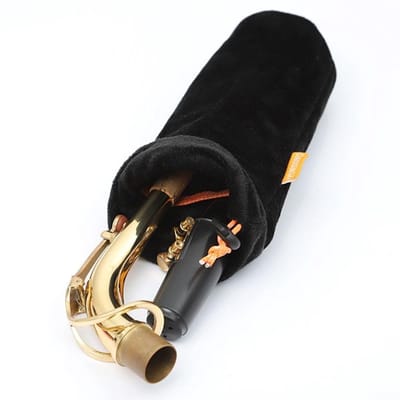 Dailygoods- Opbergtas Draagbaar - Altsaxofoon/Tenorsaxofoon - Katoen - Lichtgewicht - Flexibele Opslag - 16x11x6 cm - Saxofoonhoes