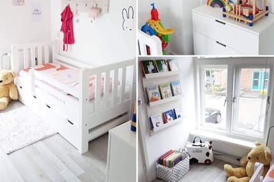 Rockwood® Peuterbed Tim Wit met lattenbodem
