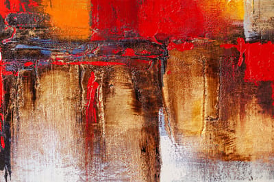 Grunge Color- Kristal Helder Galerie kwaliteit Plexiglas 5mm.- Blind Aluminium Ophang-frame- Fotokunst- luxe wanddecoratie- Akoestisch en UV Werend- inclusief verzending