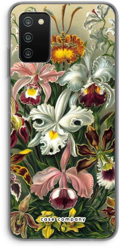 Case Company® - Hoesje geschikt voor Samsung Galaxy A03S hoesje - Haeckel Orchidae - Soft Cover Telefoonhoesje - Bescherming aan alle Kanten en Schermrand