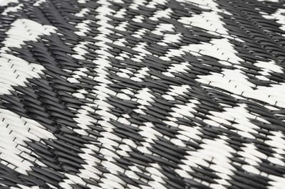 Feel Furniture - Vloerkleed voor buiten - 180x280cm - Zwartwit