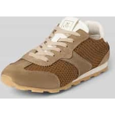 Low-top-sneakers van leermix Model 'FABIANA 4M'
