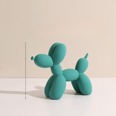 Nordische Ballon Hond Ornamenten Hars Uniek Strak Woonkamer Tafelblad TV-meubel Huis Ambacht Zachte Decoratie Decoratie
