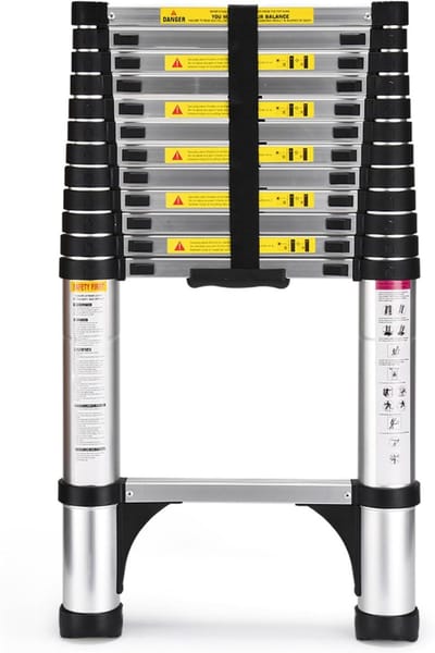 MRKK® Telescopische Ladder - Huishoudtrap - Vouwladder - 3.2M
