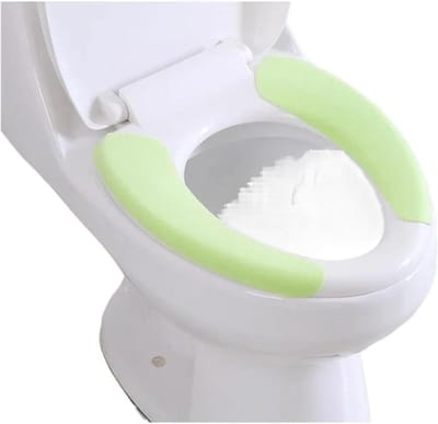 Toiletstoelhoes - Toiletbrilhoes - Badkamer Comfort - Universeel Pasvorm - 2 Paar - Grijs