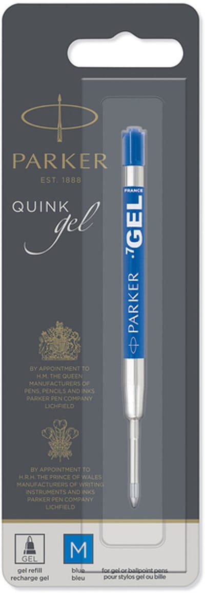 Gelpenvulling Parker Blauw M Blister