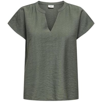 JDY - JDYPEPPER S/S TOP WVN DIA - Dames - Blouses