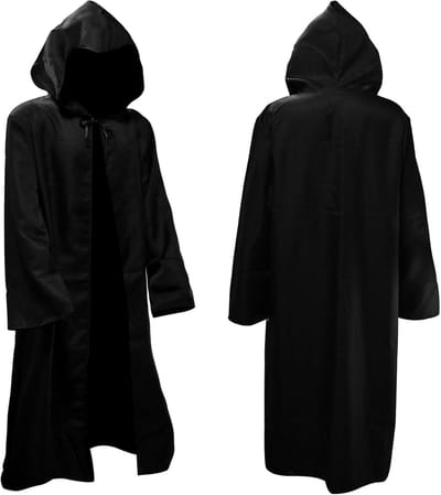 Hooded Vampiercape voor Volwassenen - Perfect voor Halloween, Carnaval en Cosplay Events