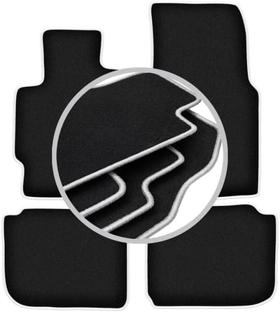 CARLUX-SILVER automatten voor: Honda CR-V I SUV (1995-2001)