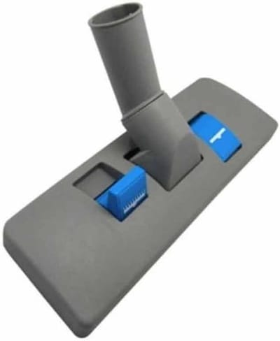 Stofzuigermondstuk - Zuigmond Stofzuiger - Stofzuigen Huis - Met Pedaal - 270 mm Breed - Grijs Blauw