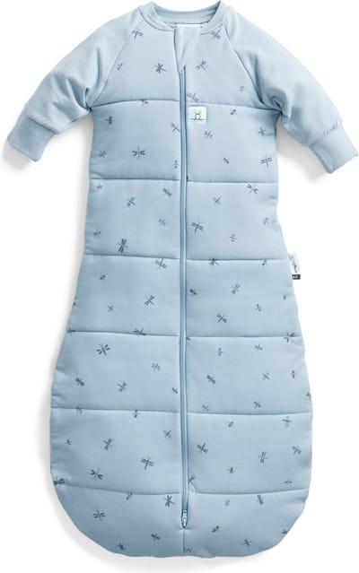 Ergopouch Jersey Slaapzak met mouwen - 3,5 Tog - Slaapzak - Slaapzak Baby - Slaapzakken - Slaapzak 80 cm - Slaapzak 3-12 md - Dragonflies