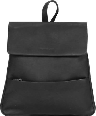 HAROLD'S Leren Vrije tijd rugzak Rugzak Country City Backpack Black Zwart