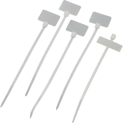 TRU COMPONENTS Kabelmarkering Markeringsvlak: 20 x 13 mm Natuur 100 stuk(s)