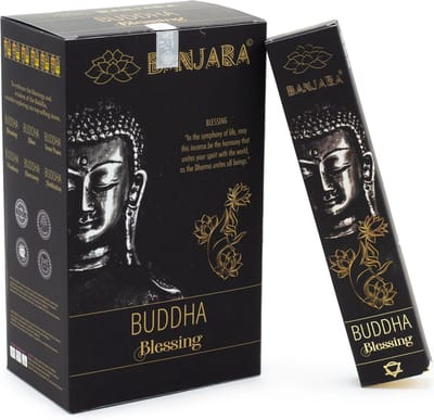 Banjara - Buddha Blessing - lotus - wierook - geurstokjes - doos 12 stuks